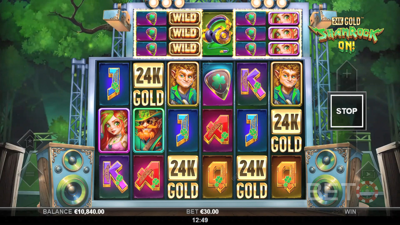 24k Gold Shamrock On! Crítica escrita por BETO Slots
