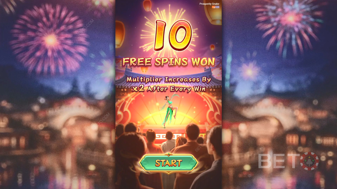 Funcionalidades de bónus explicadas em Prosperity Snake by Nextspin