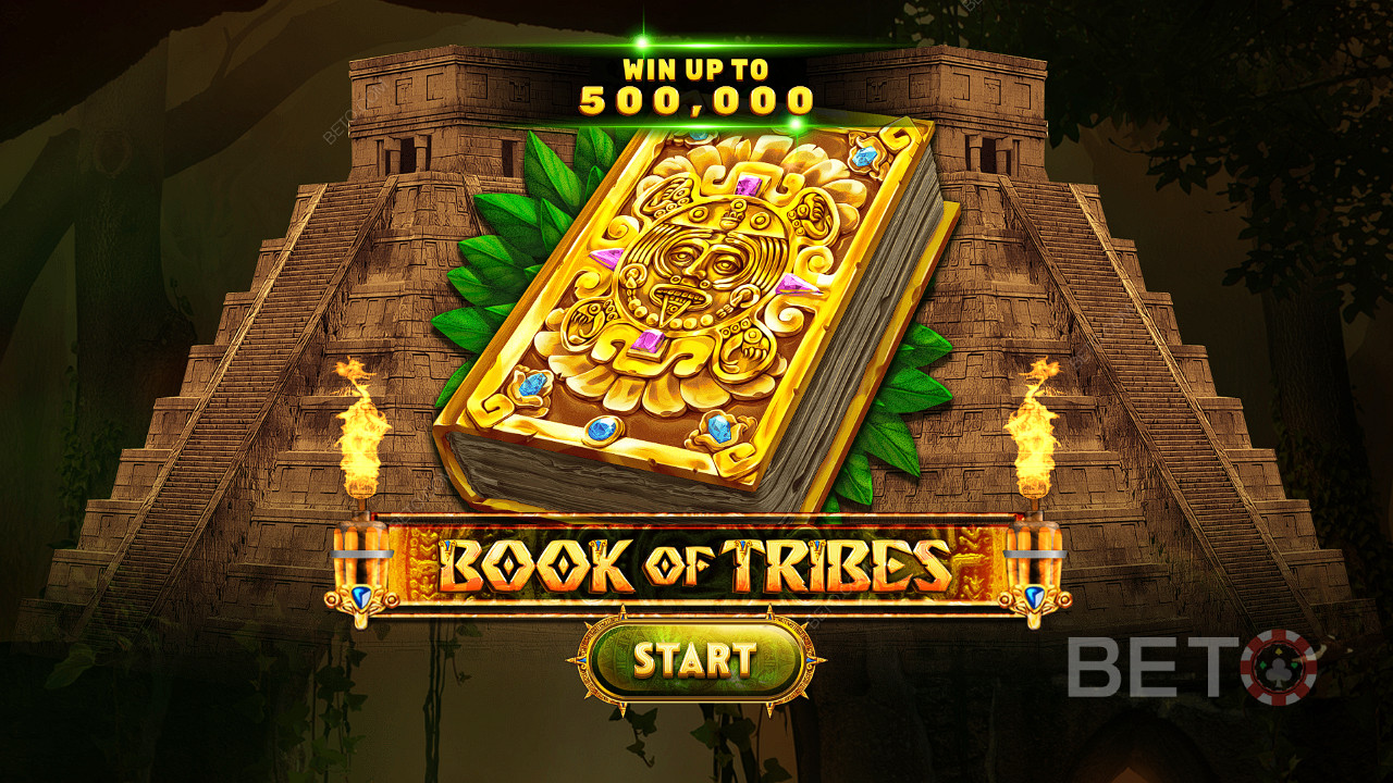 Ganhe até 5.000x a sua aposta na slot online Book of Tribes