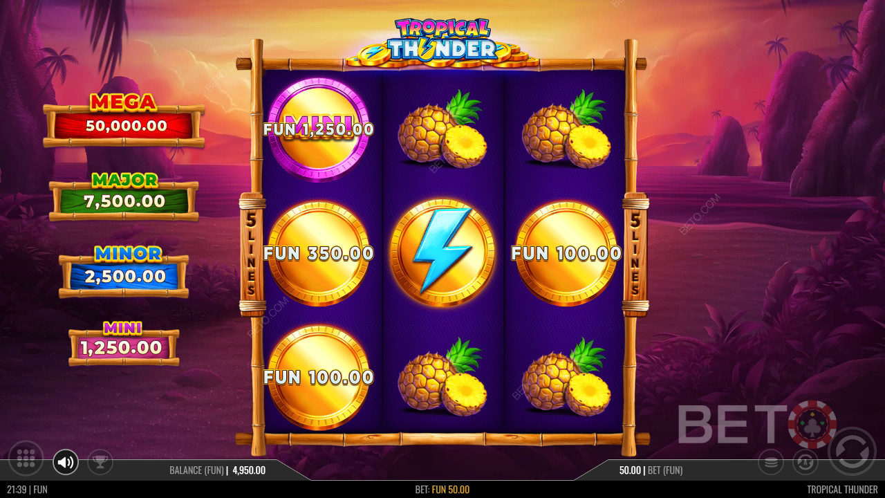 Tropical Thunder Avaliação por BETO Slots
