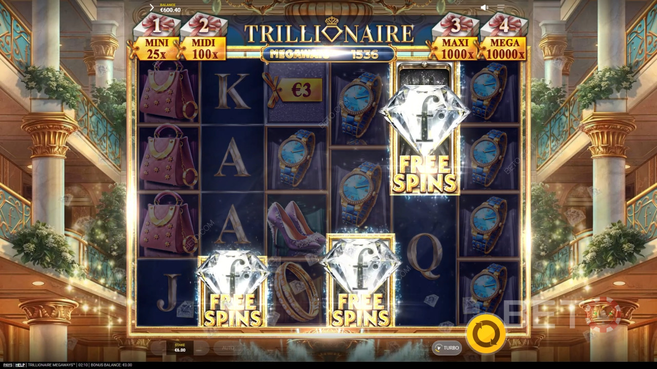 Trillionaire Megaways Avaliação por BETO Slots