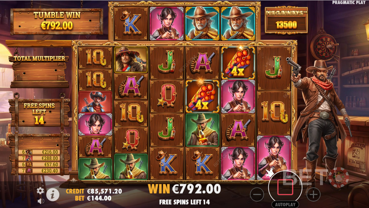 Ganhe 5.000x a sua aposta na Slot Online Bandit Megaways!