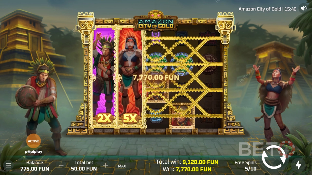 Crítica da Amazon City Of Gold por BETO Slots