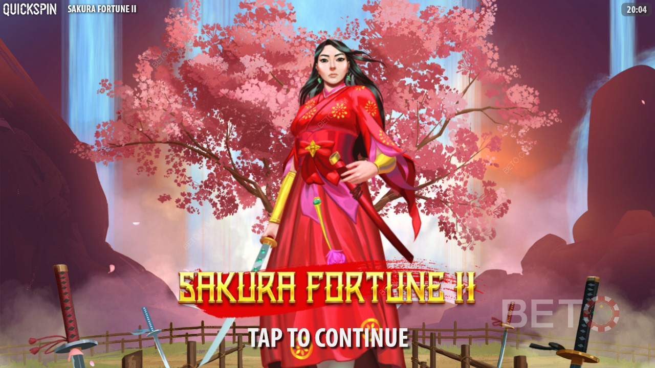Sakura está de volta em Sakura Fortune 2 slot online