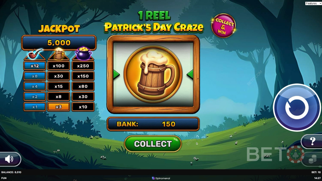 Tema e design: Celebração do folclore irlandês