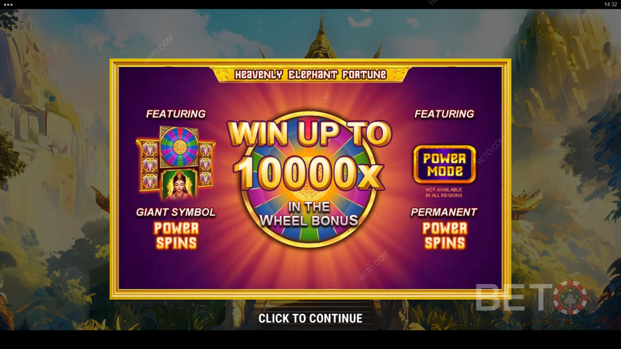 Ganhe 10.000x a sua aposta na Slot Online Heavenly Elephant Fortune!