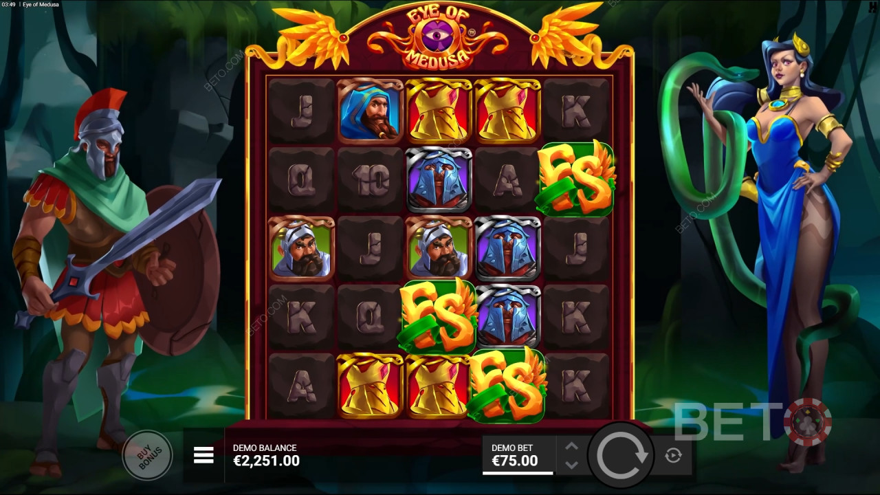 Avaliação do Eye of Medusa por BETO Slots