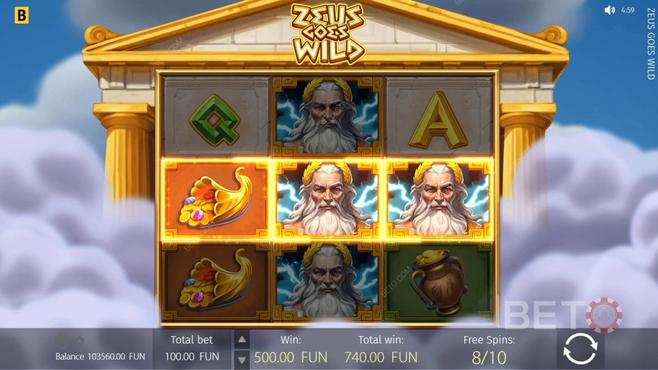 Zeus Goes Wild é um bom jogo?