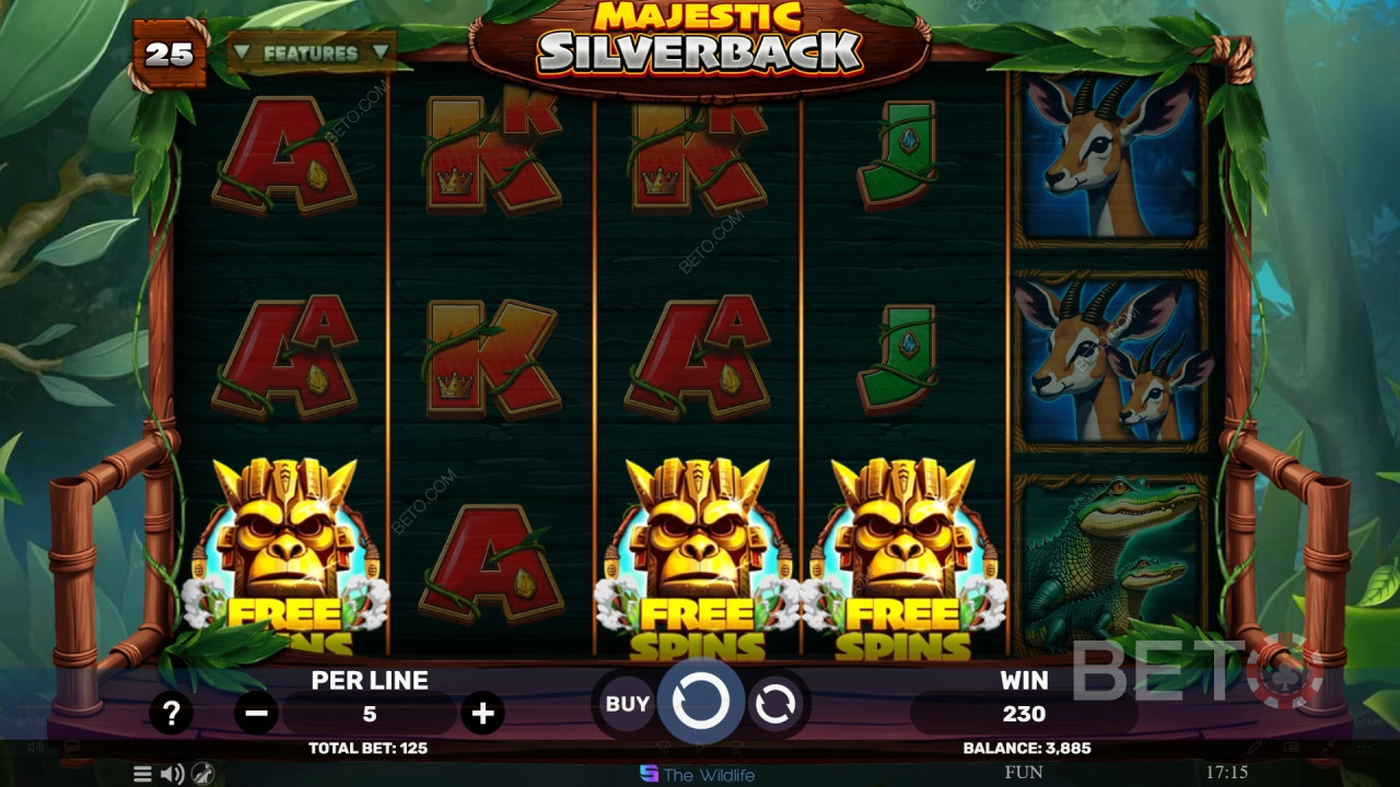 Majestic Silverback Avaliação por BETO Slots