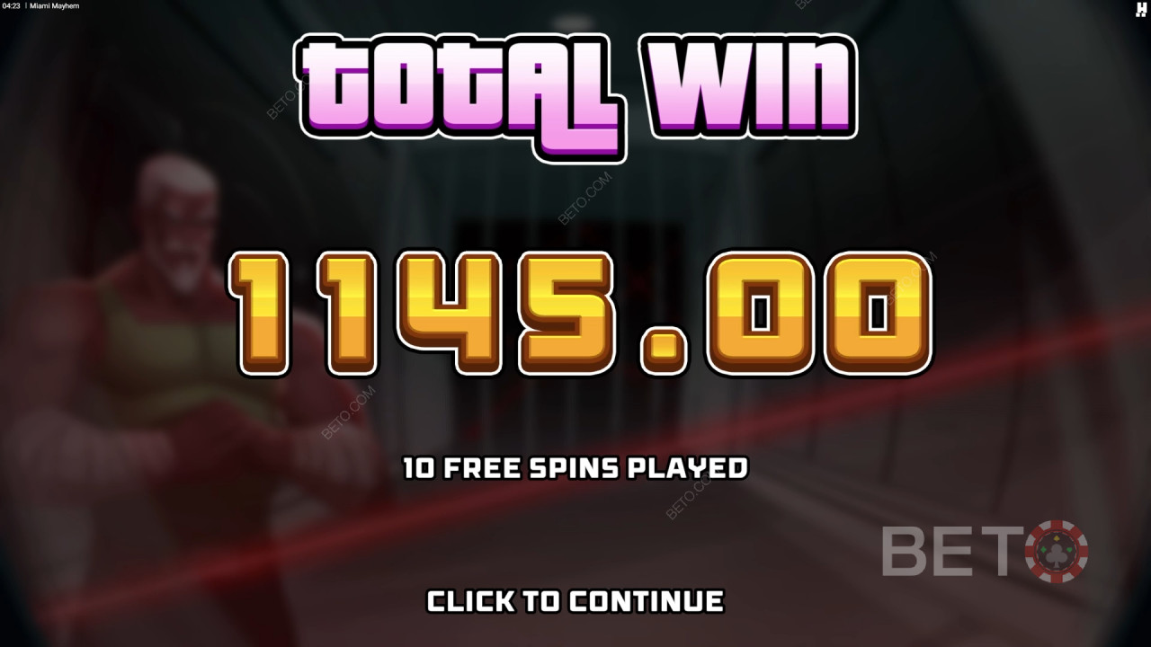 Ganhe 15.000x a sua aposta na Slot Online Miami Mayhem!