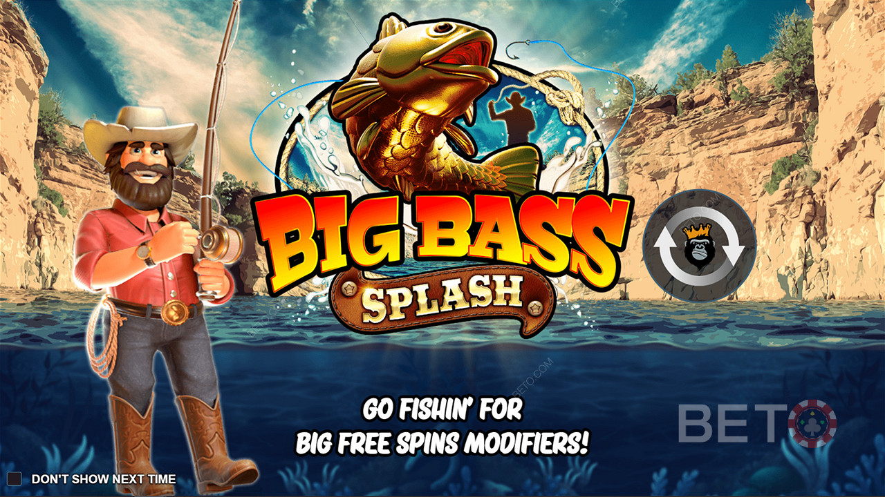 Big Bass Splash é um slot excitante que irá entreter os amantes do slot de pesca