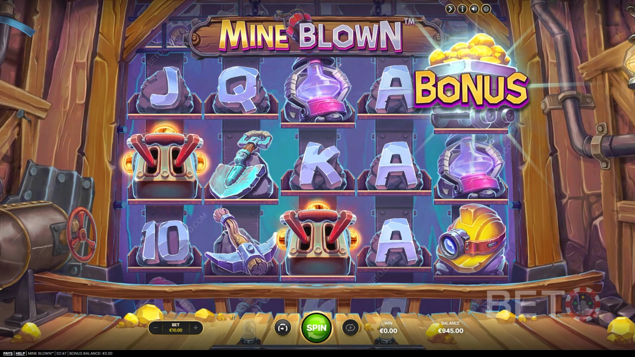 Mine Blown Avaliação por BETO Slots
