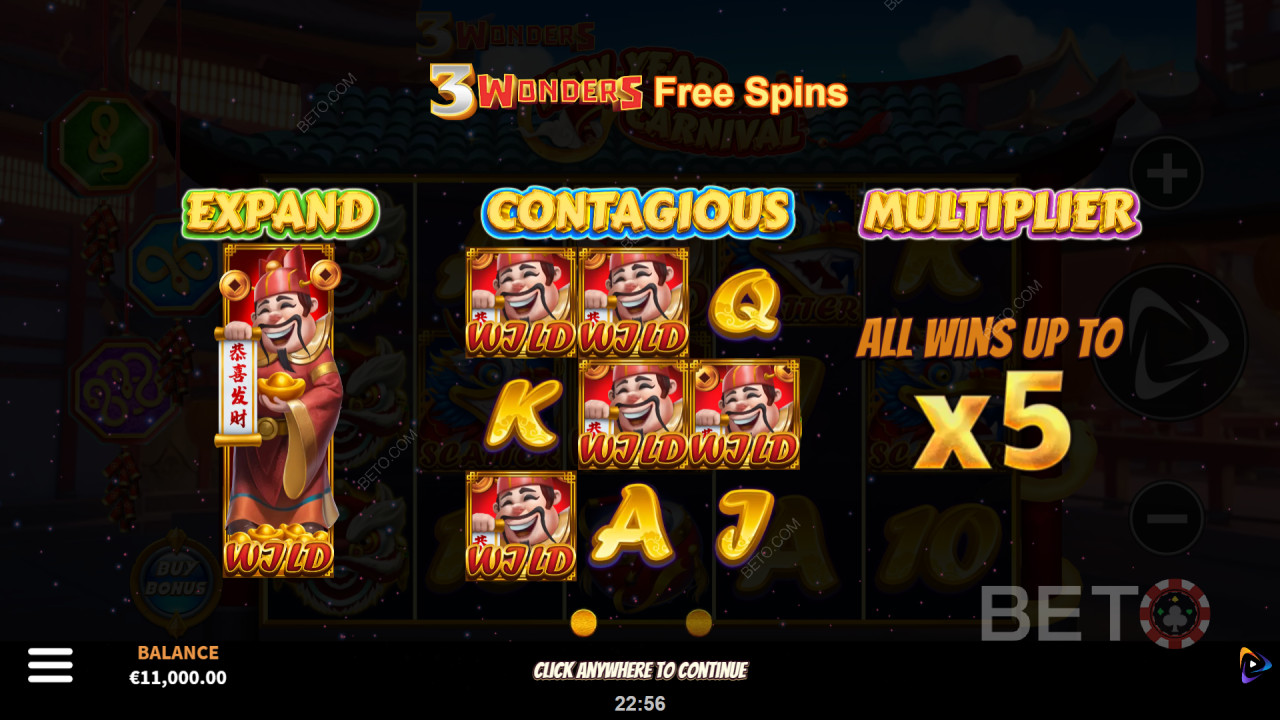 Deve jogar o Carnaval de Ano Novo do 3 Wonders?
