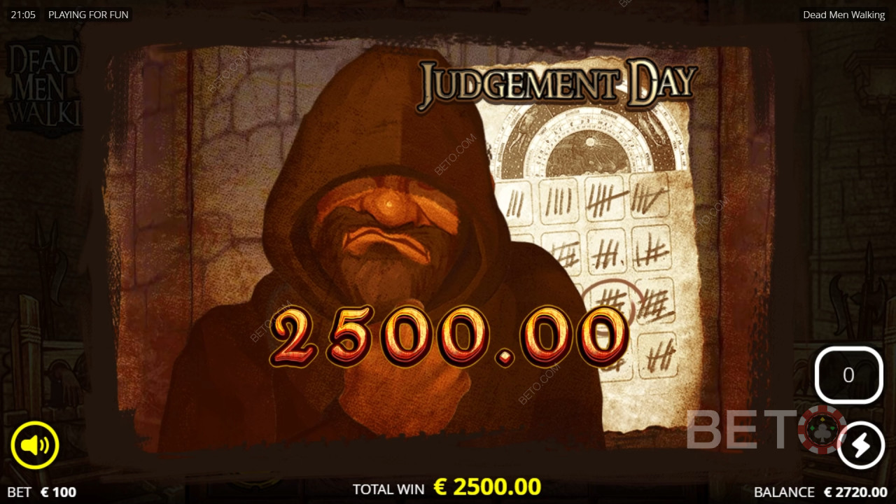 Ganhe 25.313x a sua aposta na Slot Online Dead Men Walking!