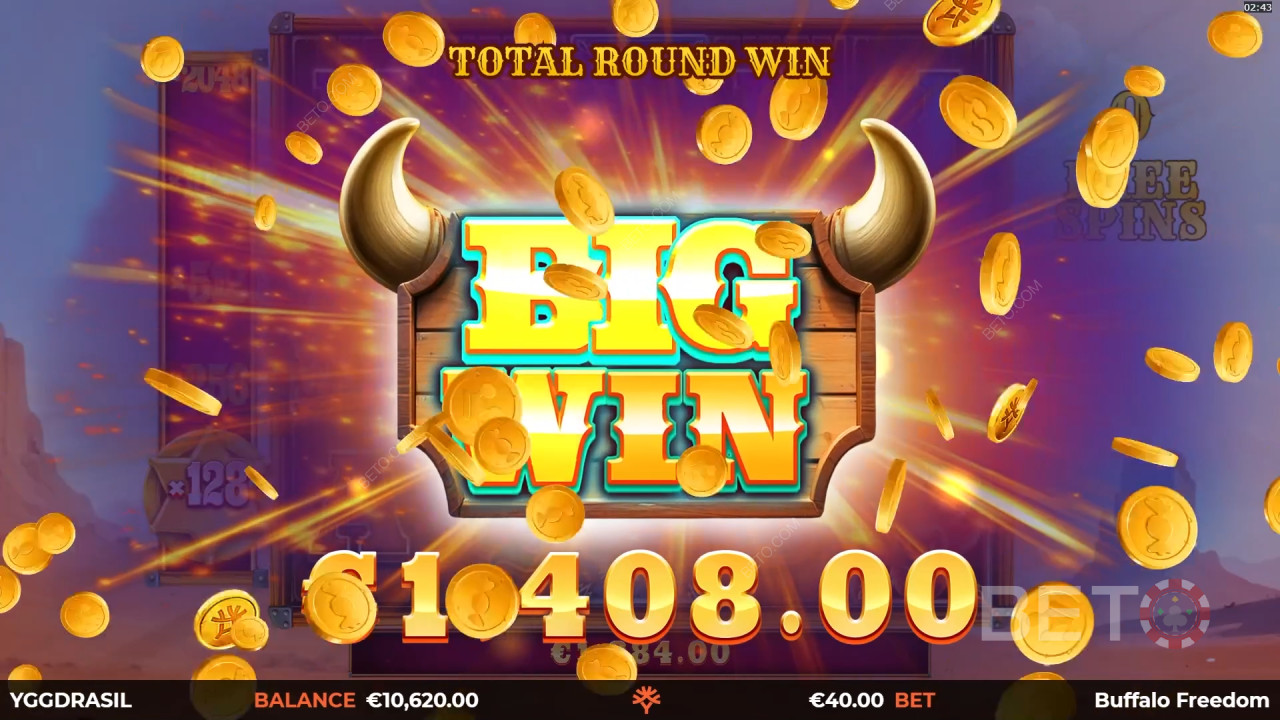 Buffalo Freedom Avaliação por BETO Slots