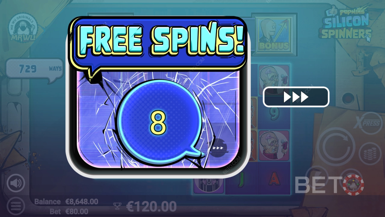 Funcionalidades de bónus explicadas em Silicon Spinners por Avatar UX