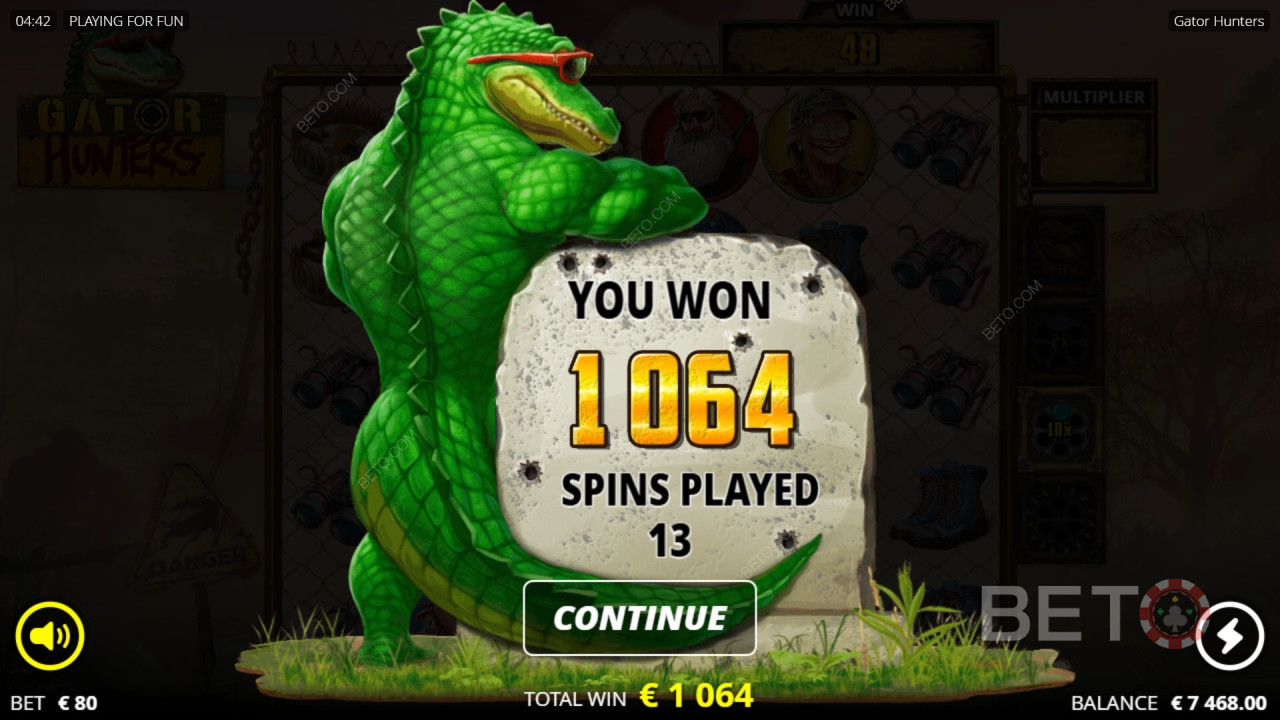 Crítica de Gator Hunters por BETO Slots