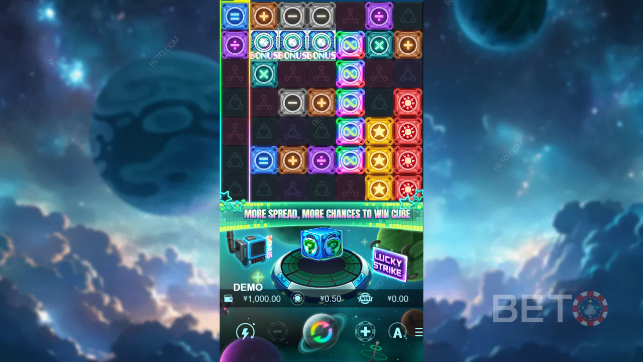 Funcionalidades de bónus explicadas no Cube? da PlayStar