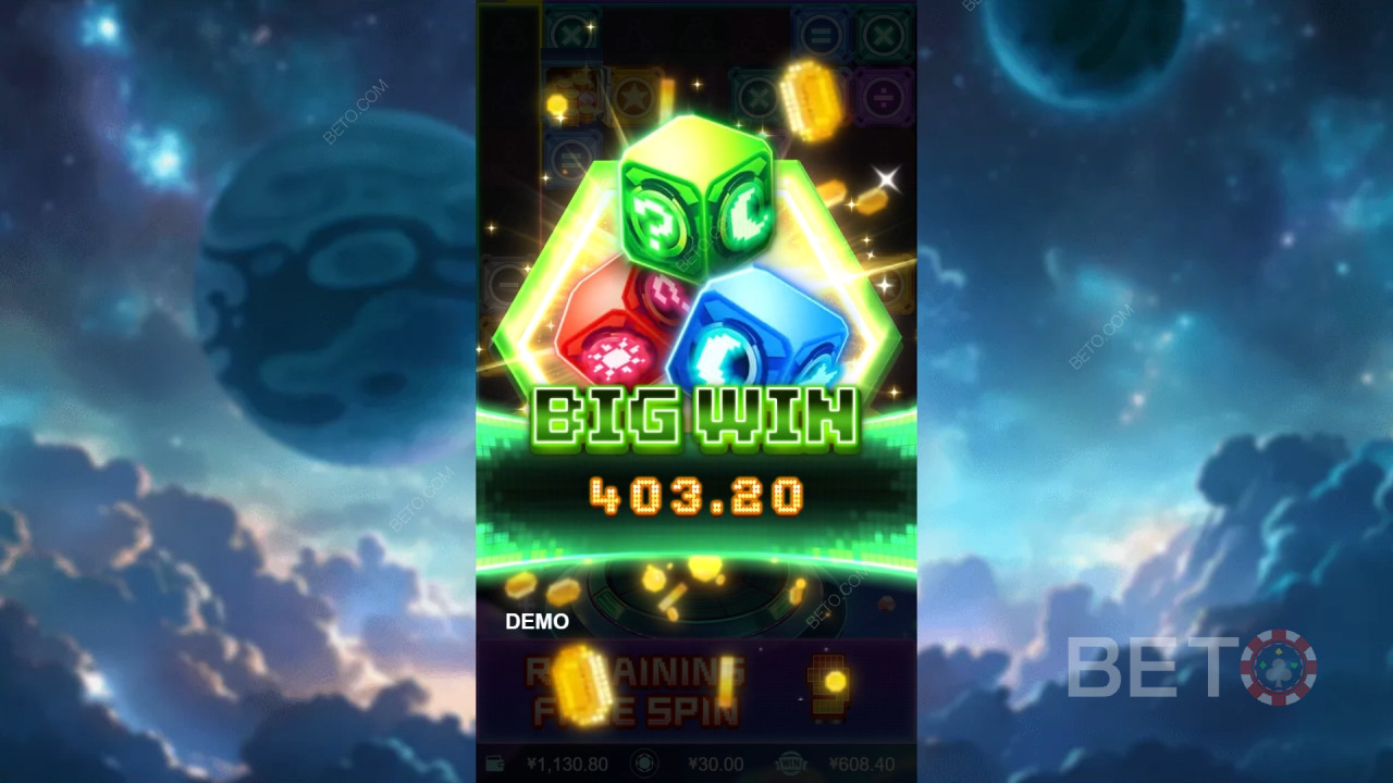 Ganhe 10.000x a sua aposta no Cube? Slot de Vídeo!