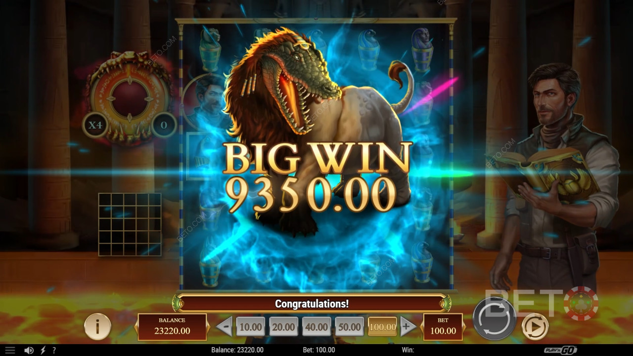 Ganhe 5.000x a sua aposta na slot Rich Wilde and the Tome of Dead!