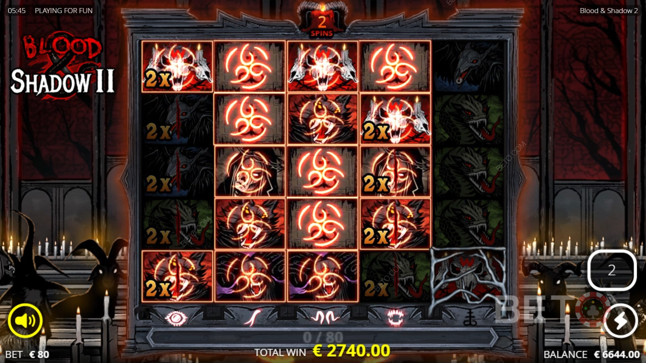 Crítica de Blood & Shadow 2 por BETO Slots