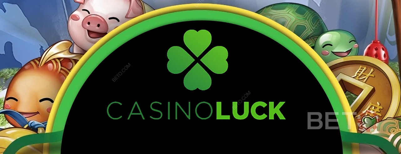 A sorte estará do seu lado no CasinoLuck!