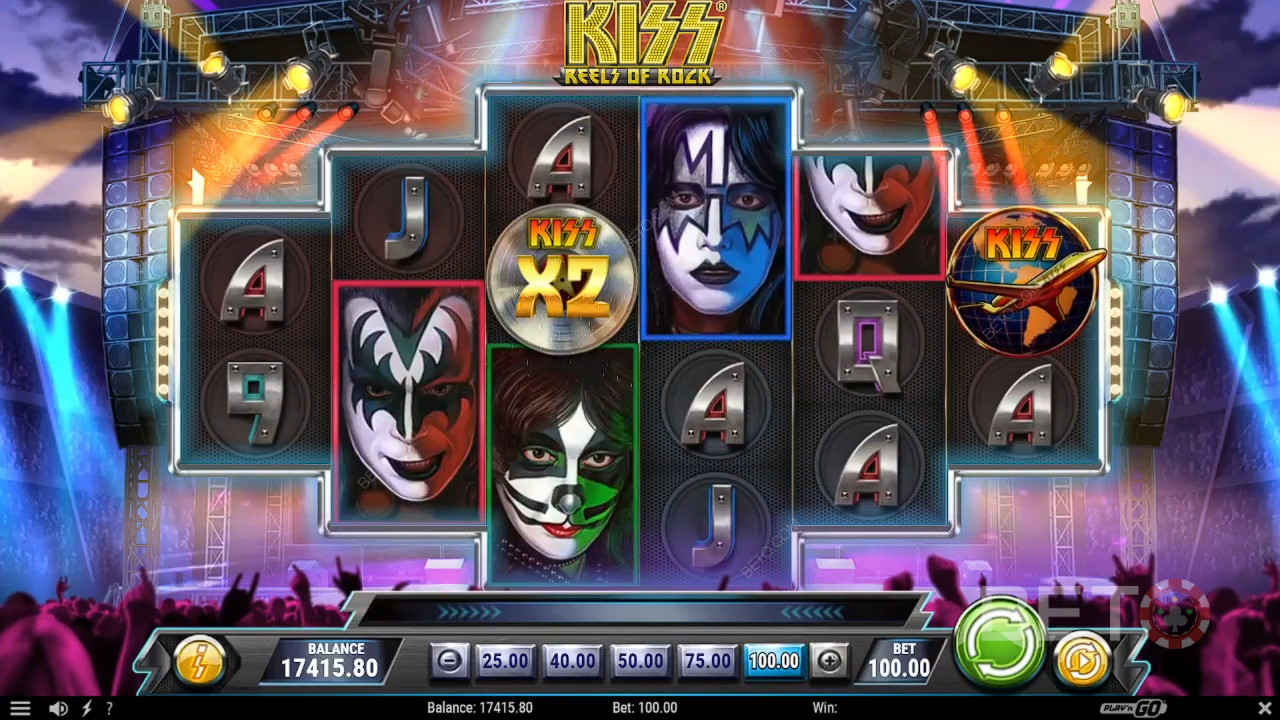 KISS Reels of Rock Resenha por BETO Slots