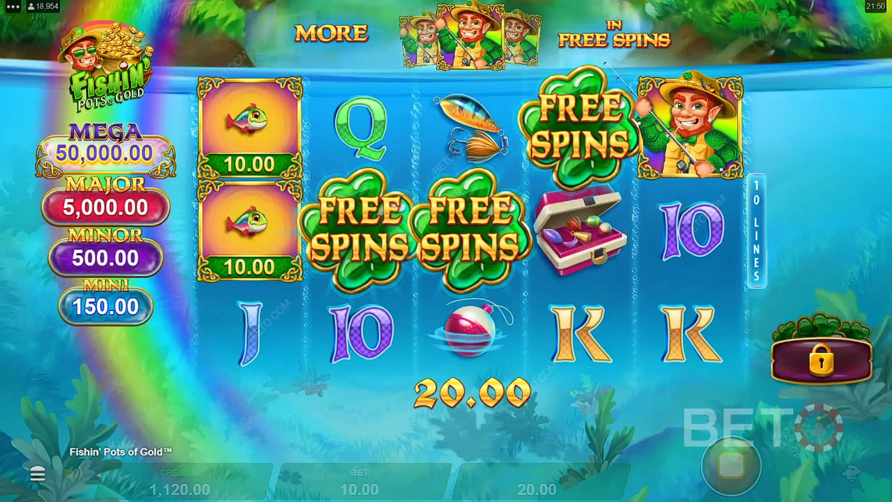 Fishin' Pots Of Gold Jogo Grátis