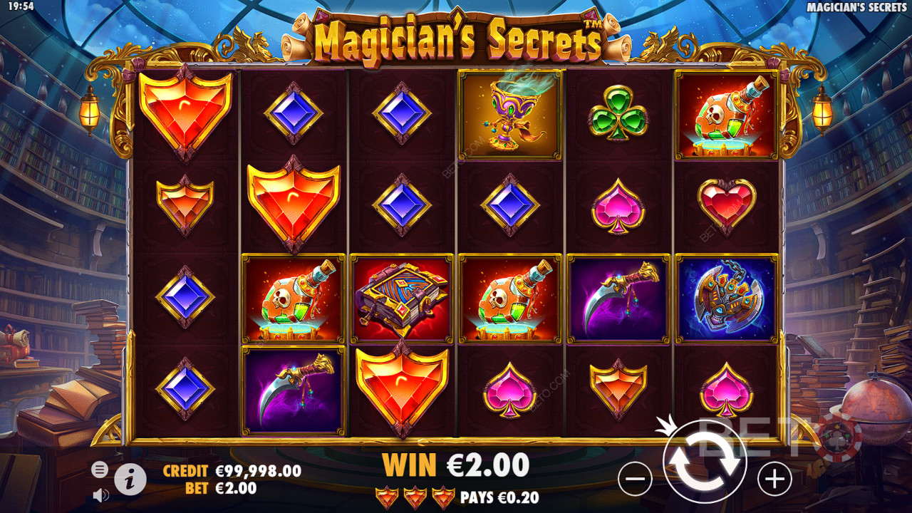 Veredicto sobre a slot "Magician