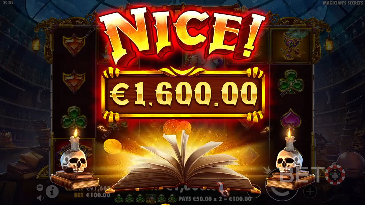 Ganhe 5.000x a sua aposta na Slot Online Segredos do Mágico!