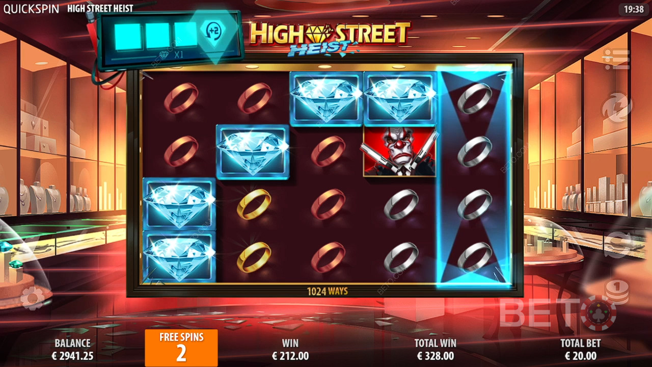 Highstreet Heist Resenha feita por BETO Slots