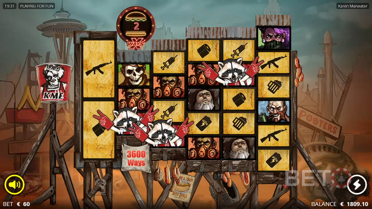 Avaliação do Karen Maneater por BETO Slots