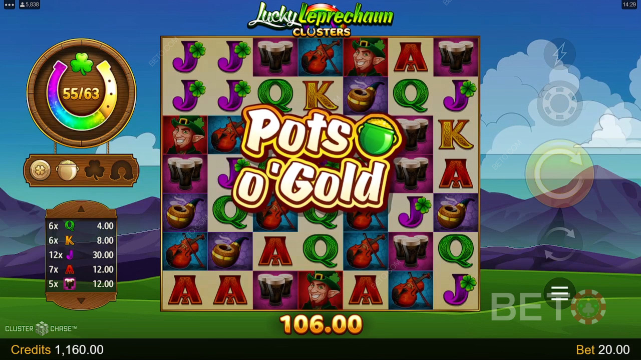 Lucky Leprechaun Clusters: Uma slot que vale a pena ser rodada?
