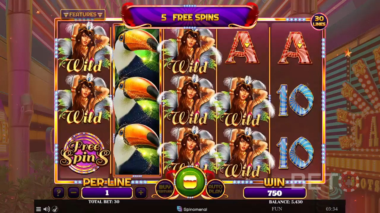 Avaliação de Reels Of Rio por BETO Slots
