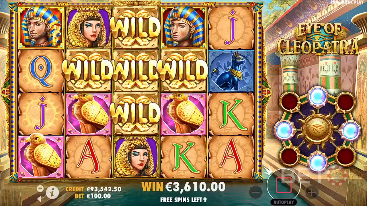 Avaliação de Eye of Cleopatra por BETO Slots