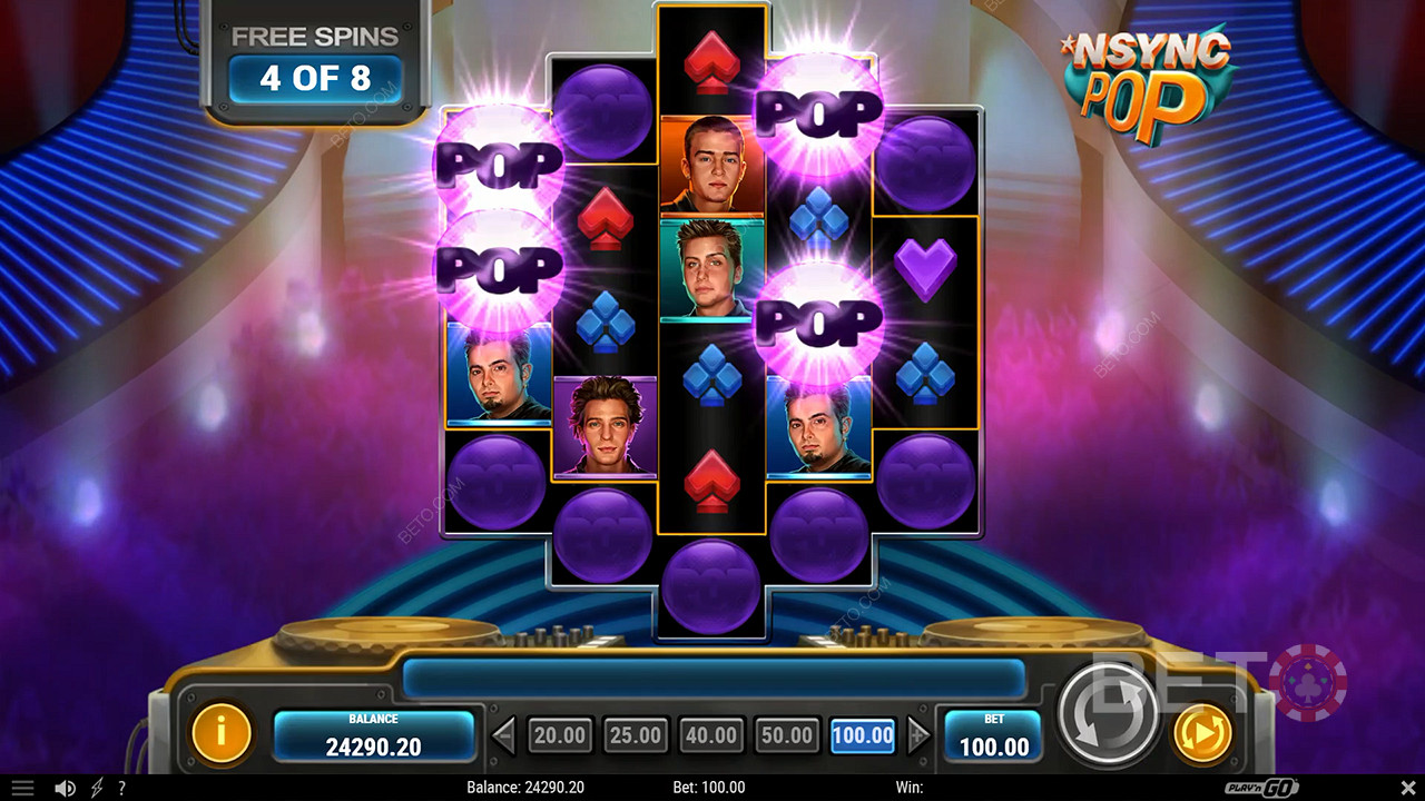 NSYNC Pop Jogo Grátis