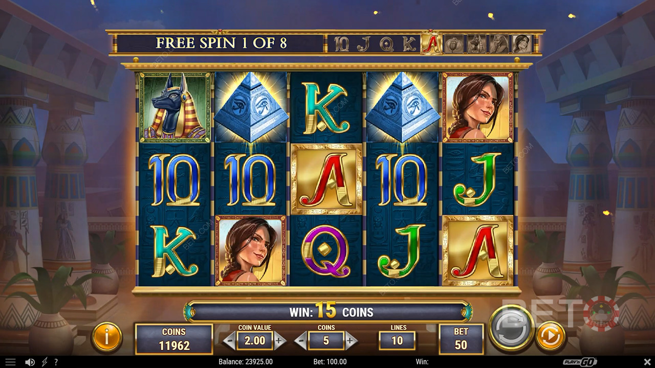 Cat Wilde and the Pyramids of Dead Resenha de BETO Slots