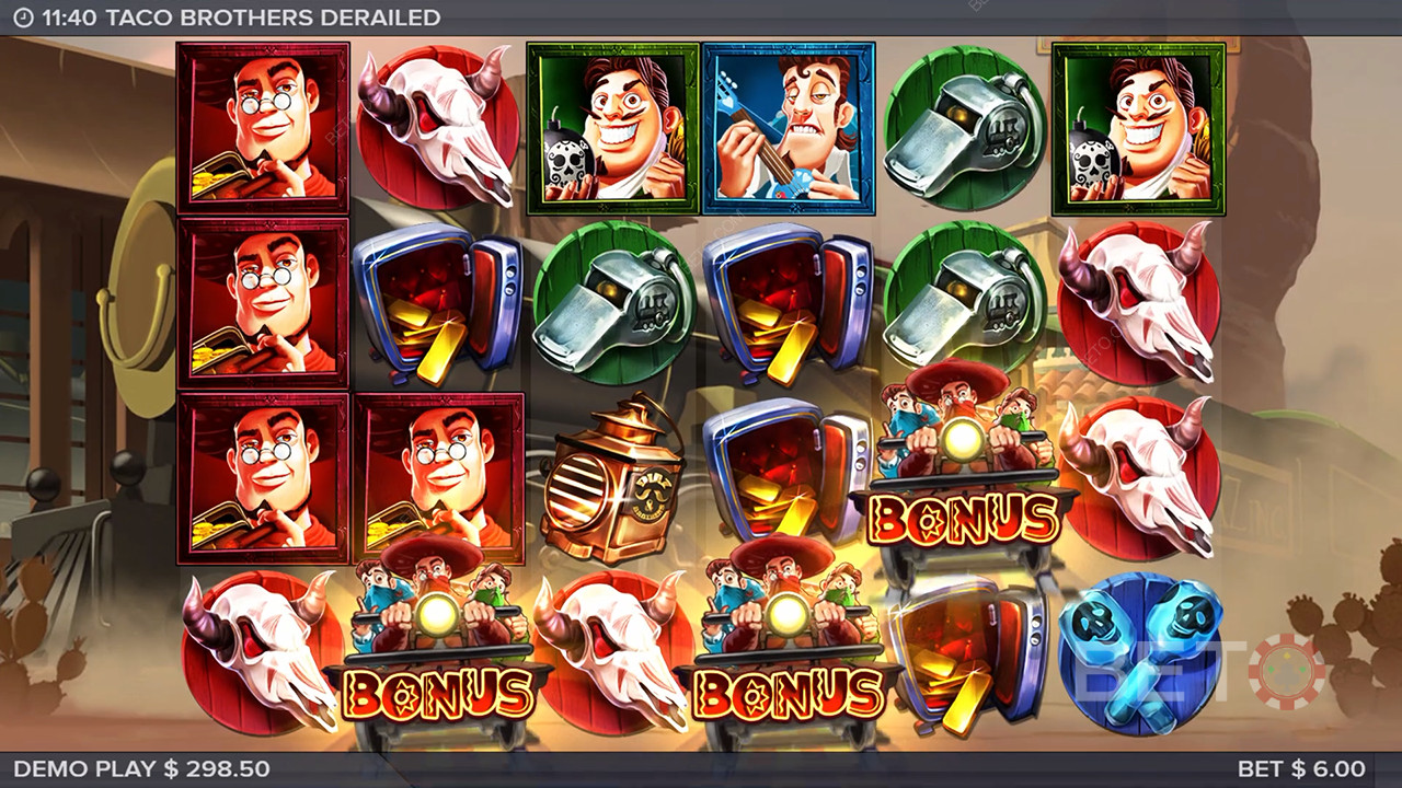 Veredicto para a slot Taco Brothers