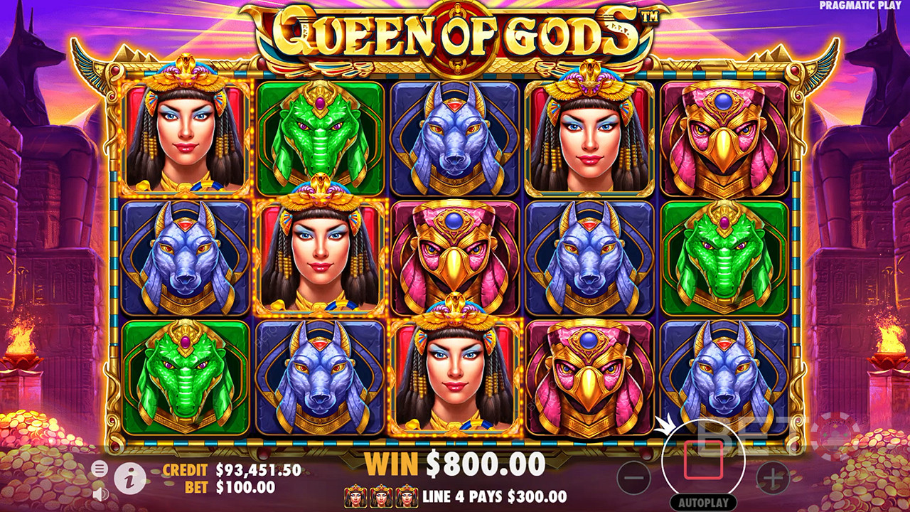 Queen of Gods Avaliação por BETO Slots