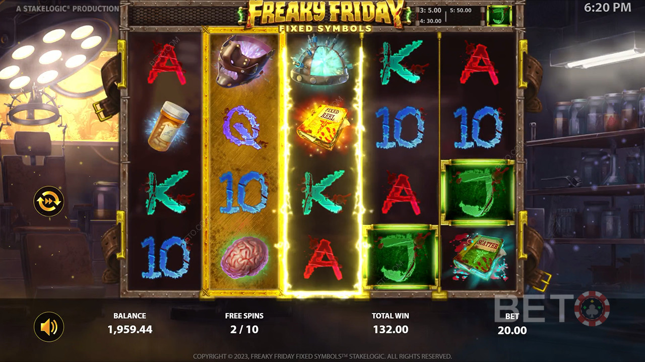 Freaky Friday Símbolos Fixos Revisão por BETO Slots