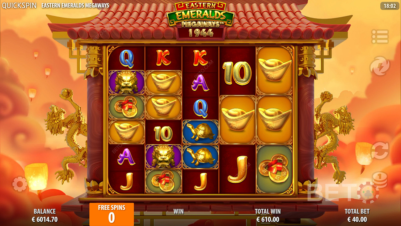Eastern Emeralds Megaways Jogo Grátis