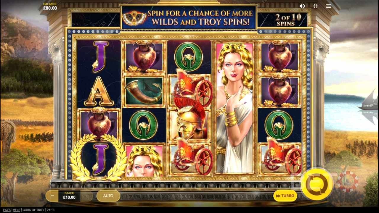 Gods of Troy Jogo Grátis