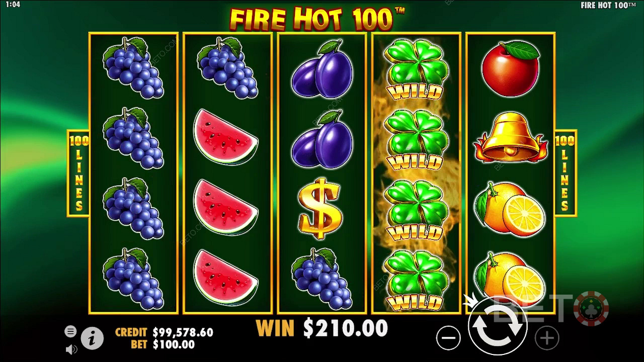 Fire Hot 100 Jogo Grátis