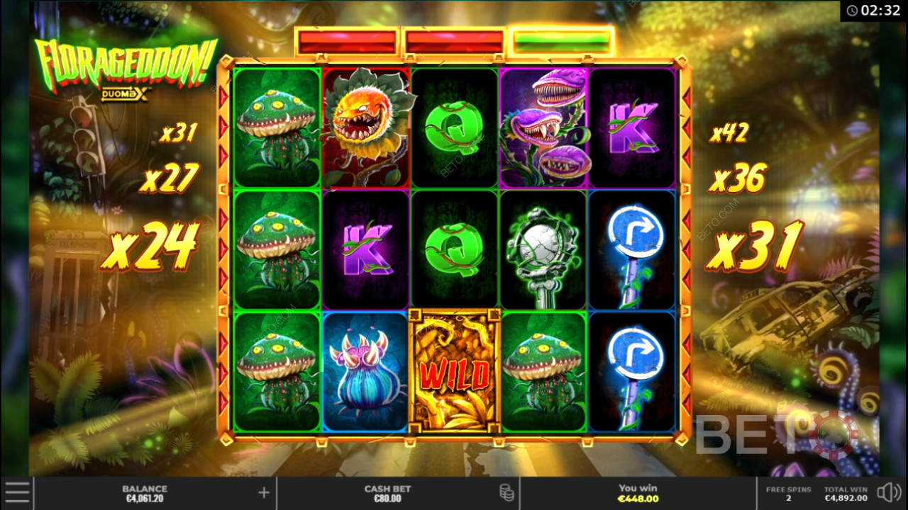 Florageddon! Crítica escrita por BETO Slots