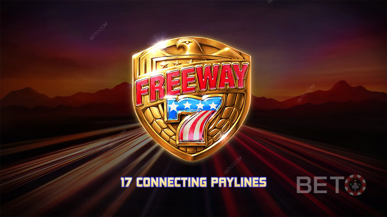 17 linhas de pagamento ajudá-lo-ão a obter mais vitórias na slot Freeway 7