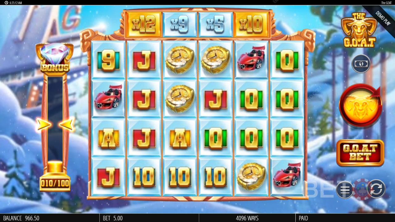 The G.O.A.T Avaliação por BETO Slots