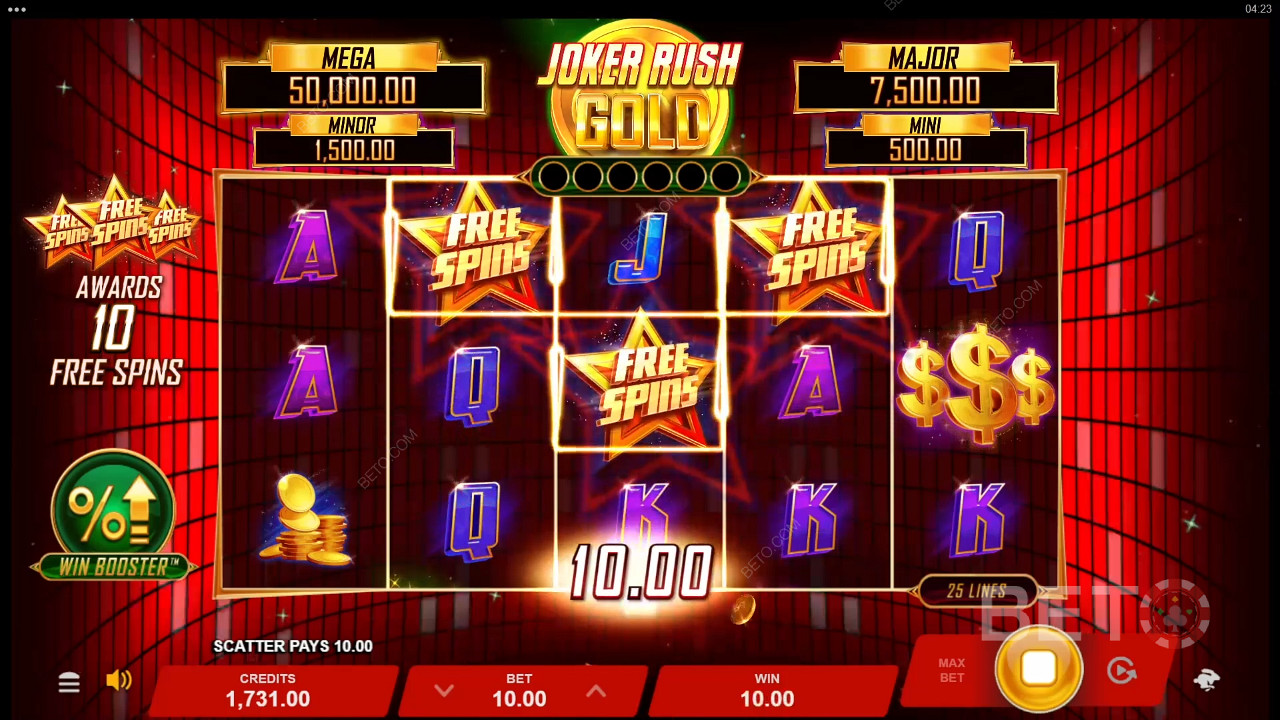 Joker Rush Gold Jogo Grátis