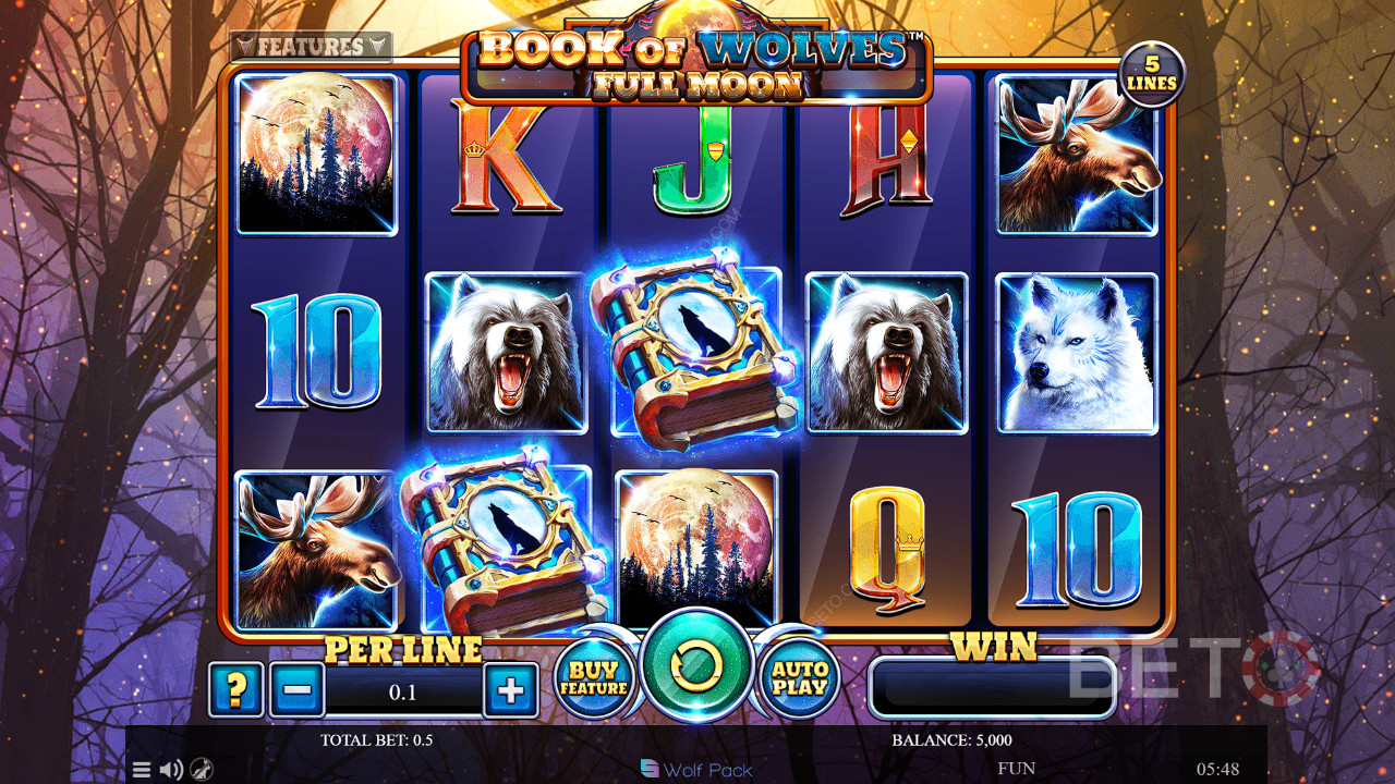 Livro dos Lobos - Lua Cheia Resenha por BETO Slots