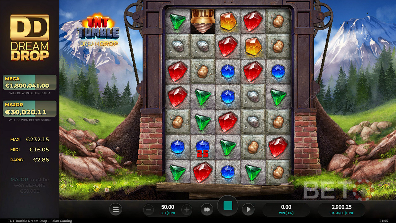 TNT Tumble Dream Drop Jogo Grátis