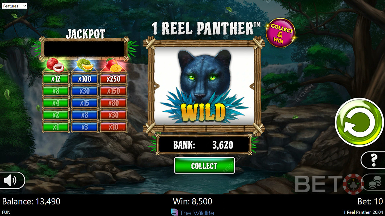 1 Reel Panther Resenha feita por BETO Slots